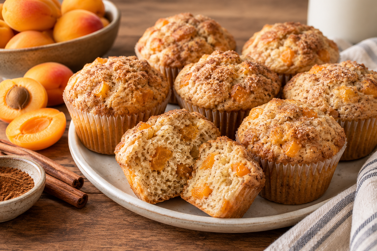 Apricot Cinnamon Muffins