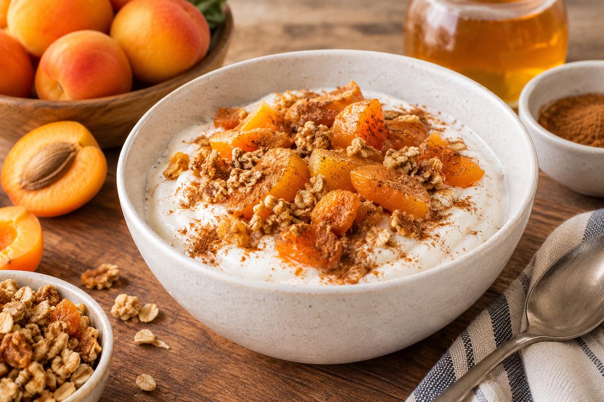  Apricot Cinnamon Yogurt