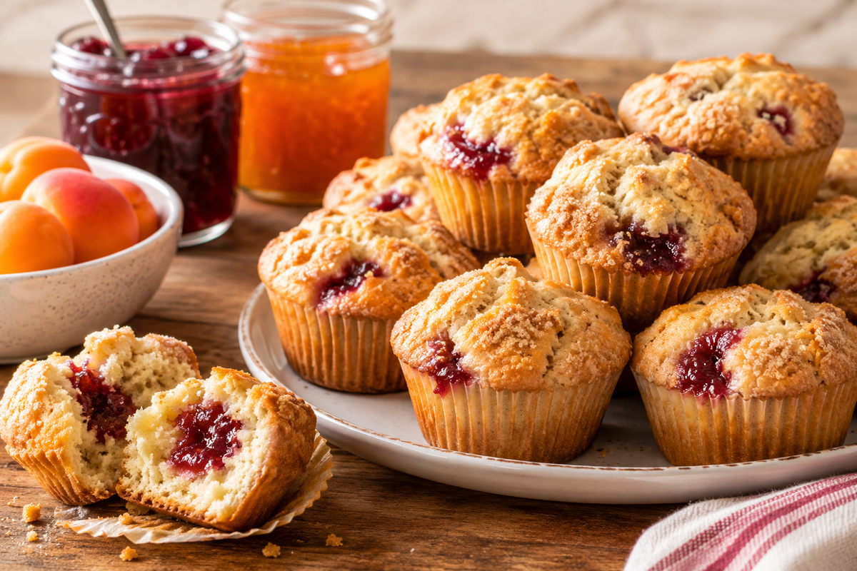Classic Jam Muffins