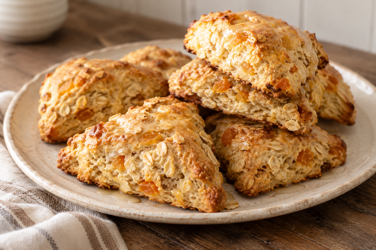 Maple-Oatmeal Scones
