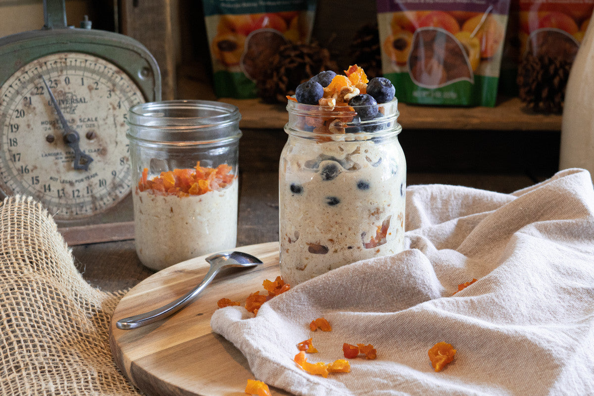Apricot Overnight Oats (Vegan)