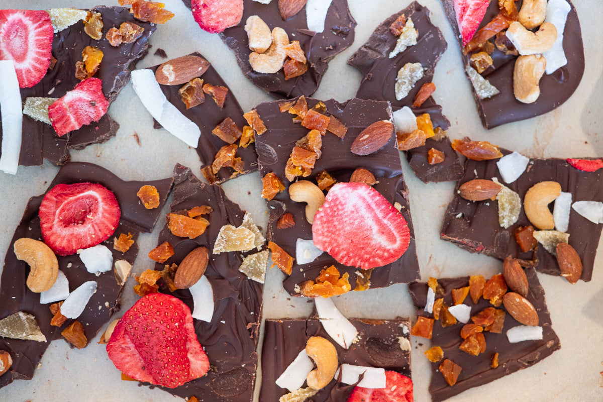 Easy Fruit & Nut Chocolates