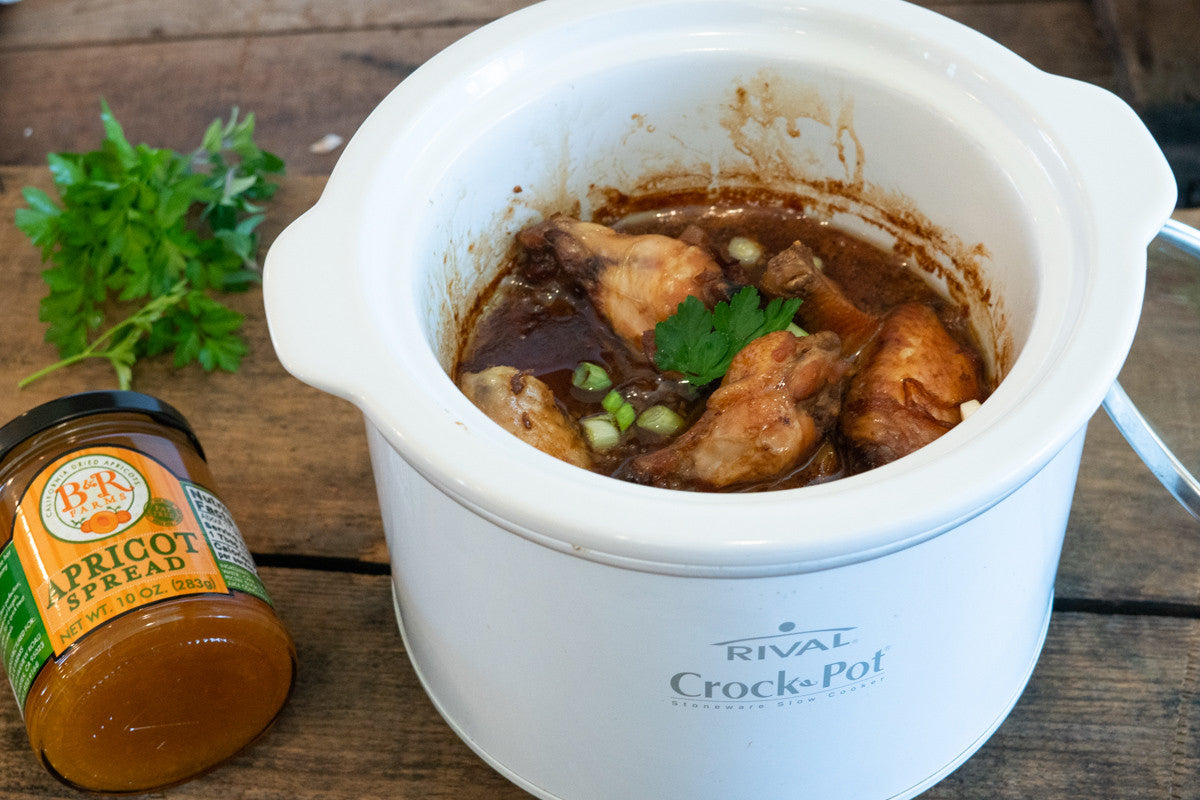 Slow Cooker Apricot Chicken