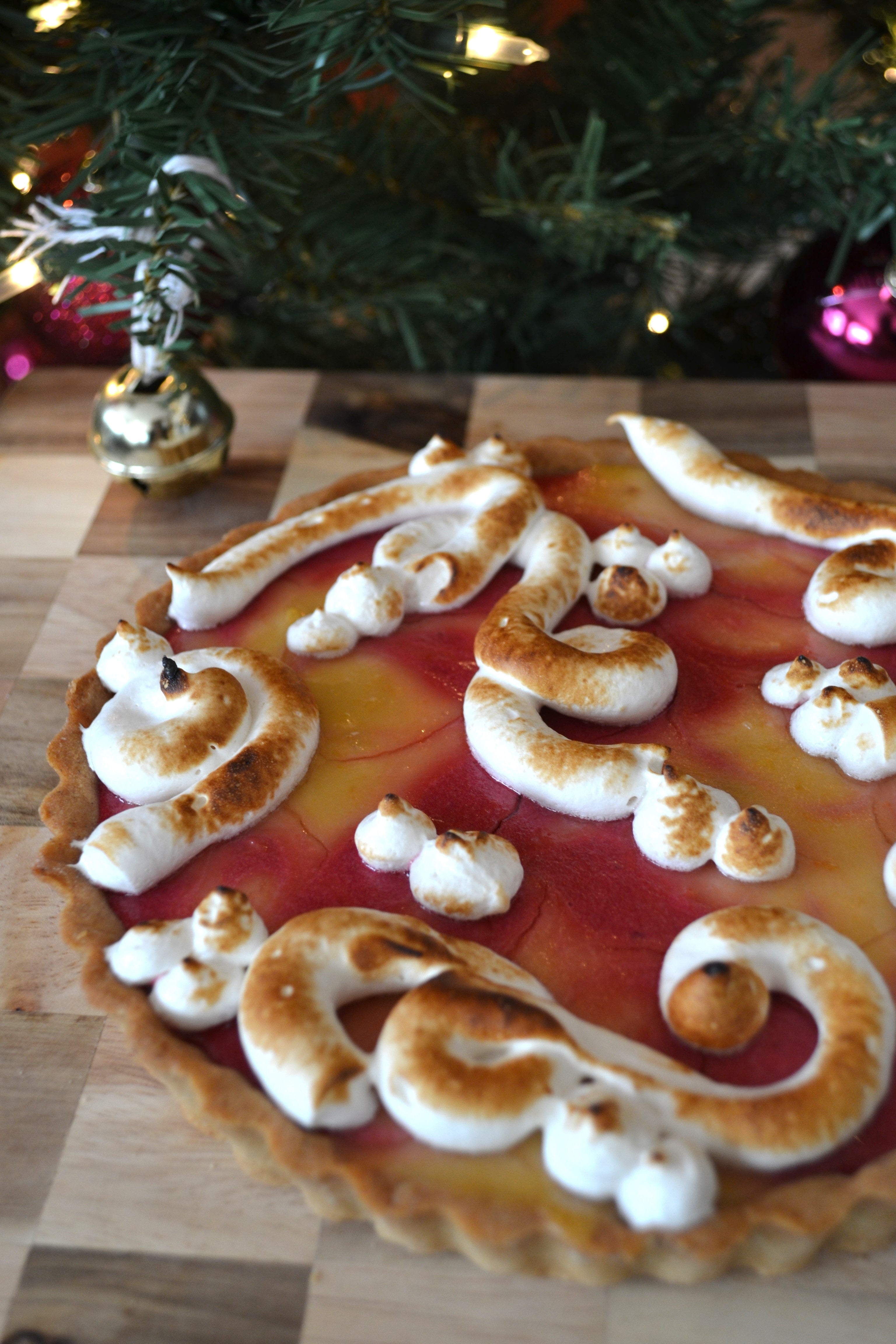 Apricot Cranberry Tart