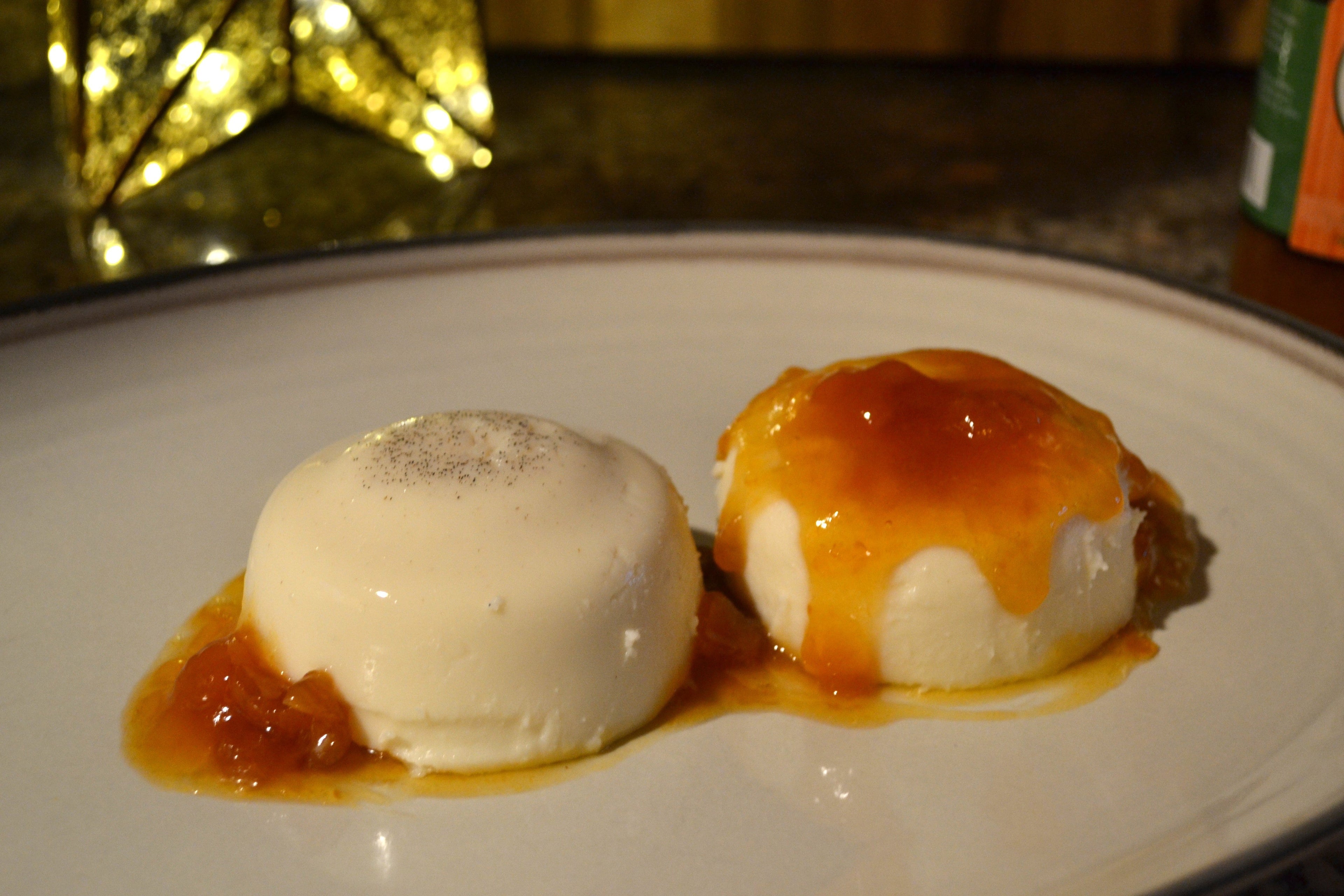 Apricot Panna Cotta