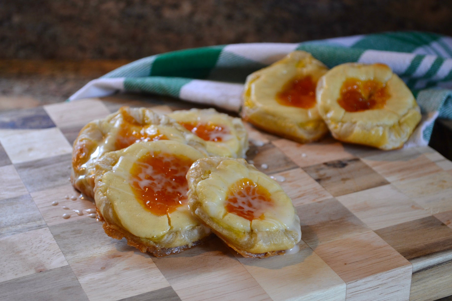 Apricot Cheese Danish