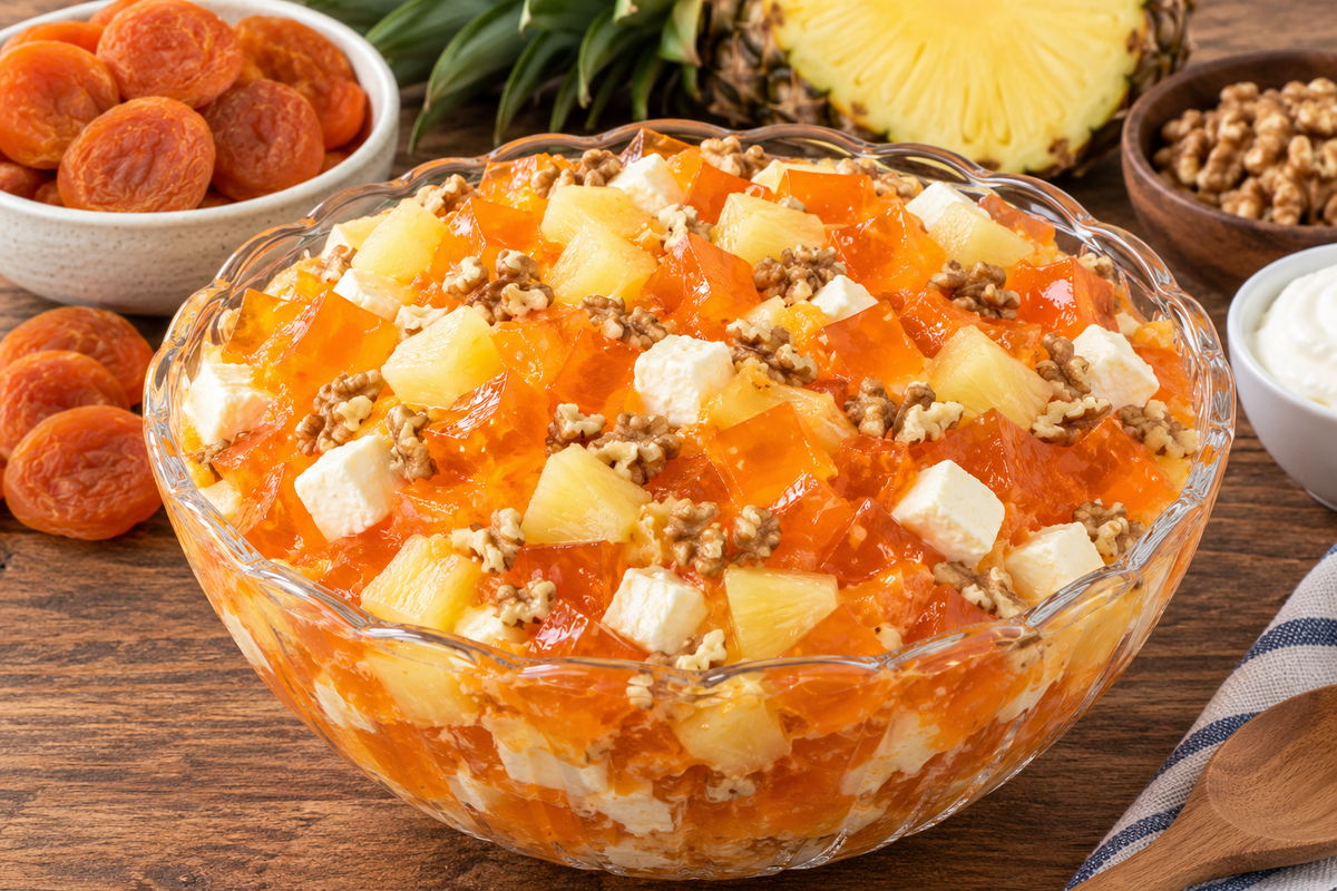 Apricot Gelatin Salad
