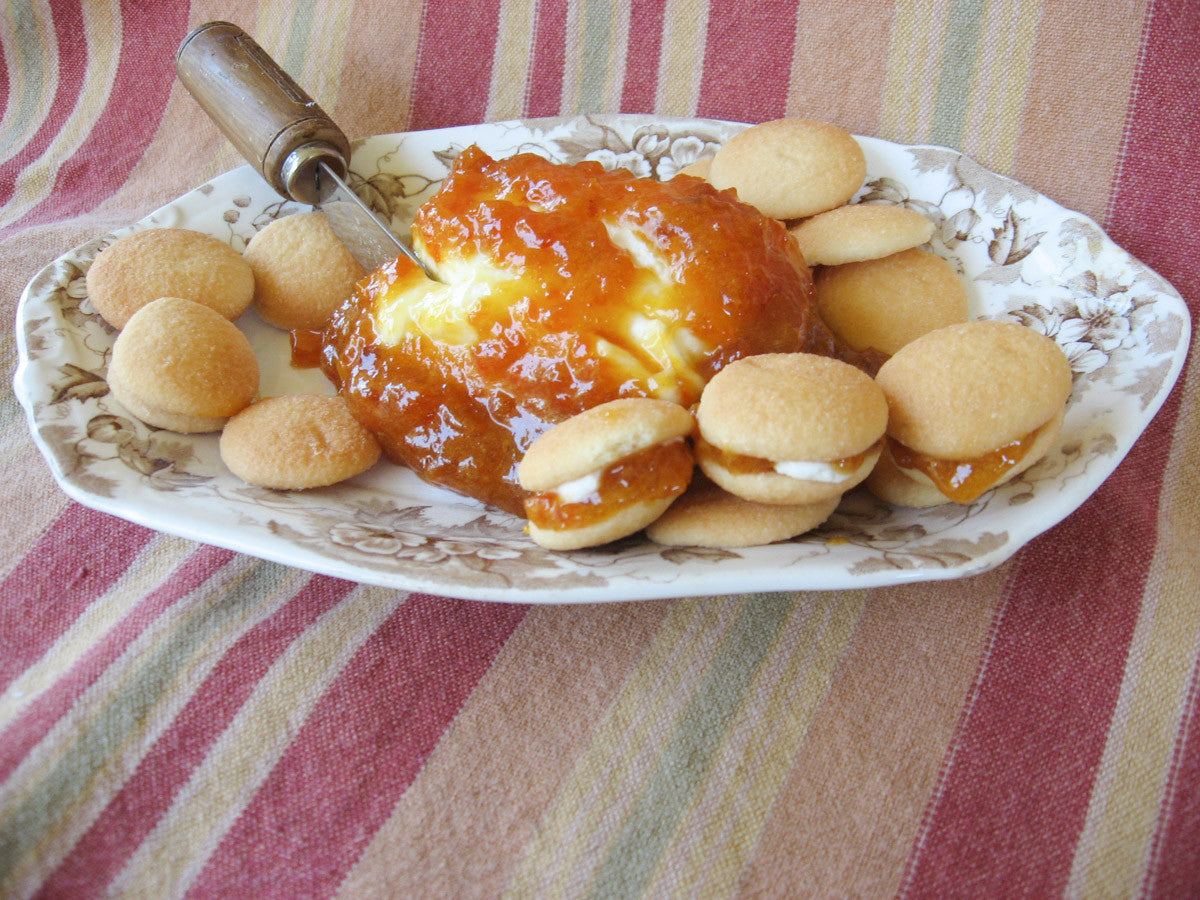 Apricot Honey Cookie "Sandwiches"