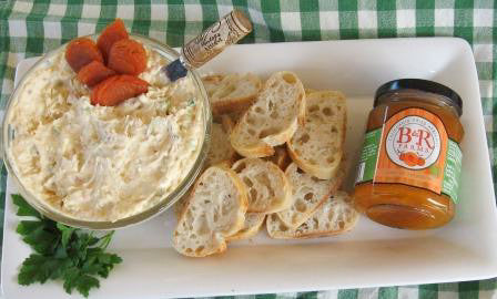 Apricot Gorgonzola Cheese Spread