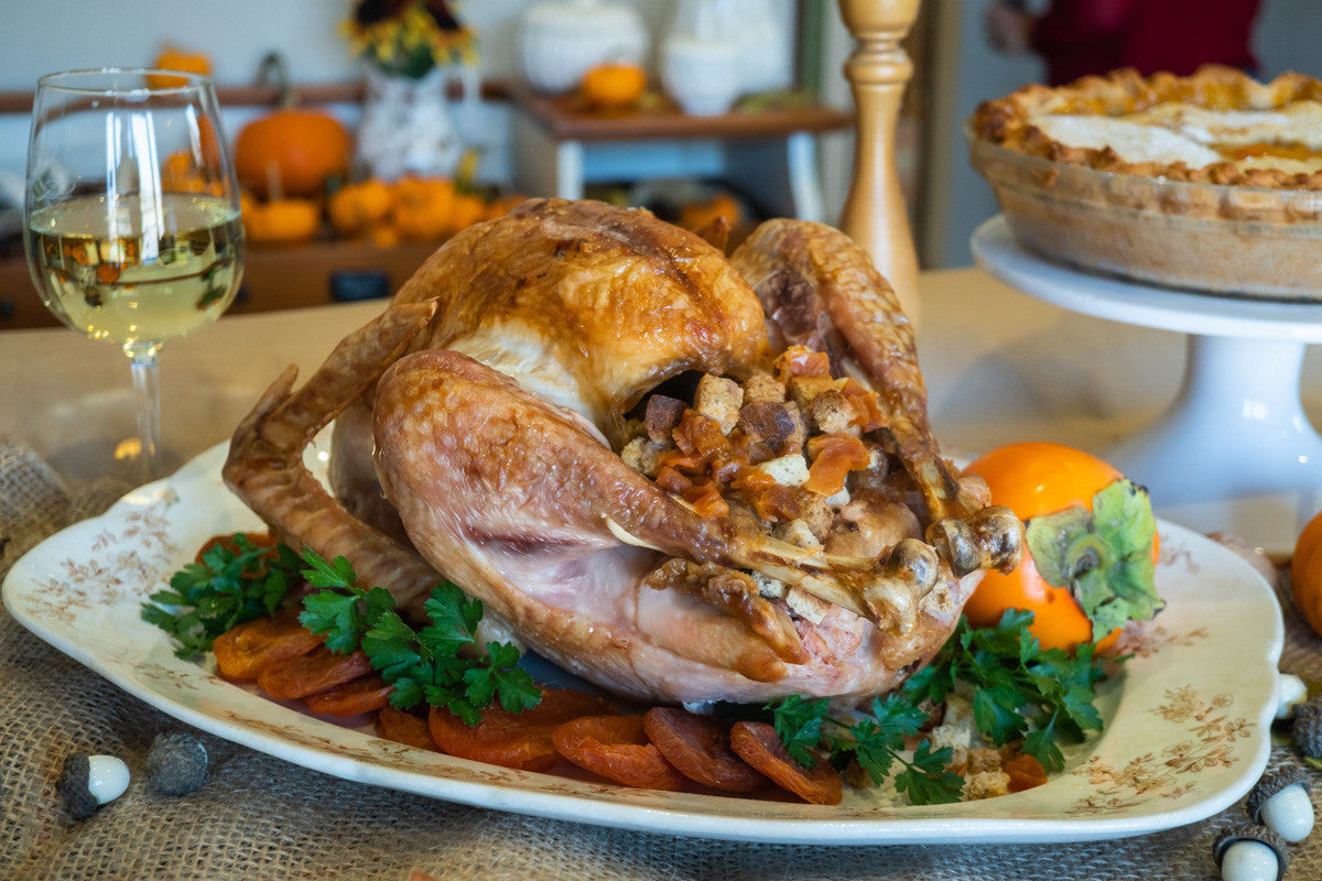 Sausage Pumpkin Apricot Cornbread Stuffing