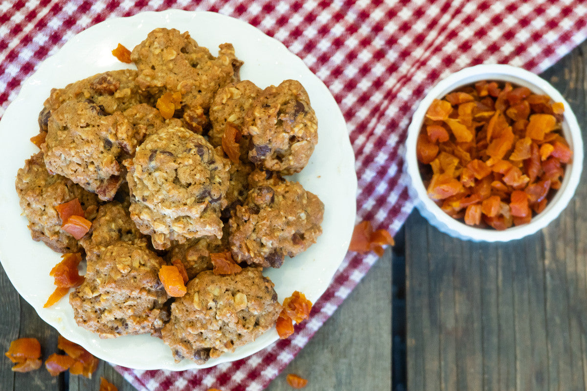 Apricot Oatmeal Cookies