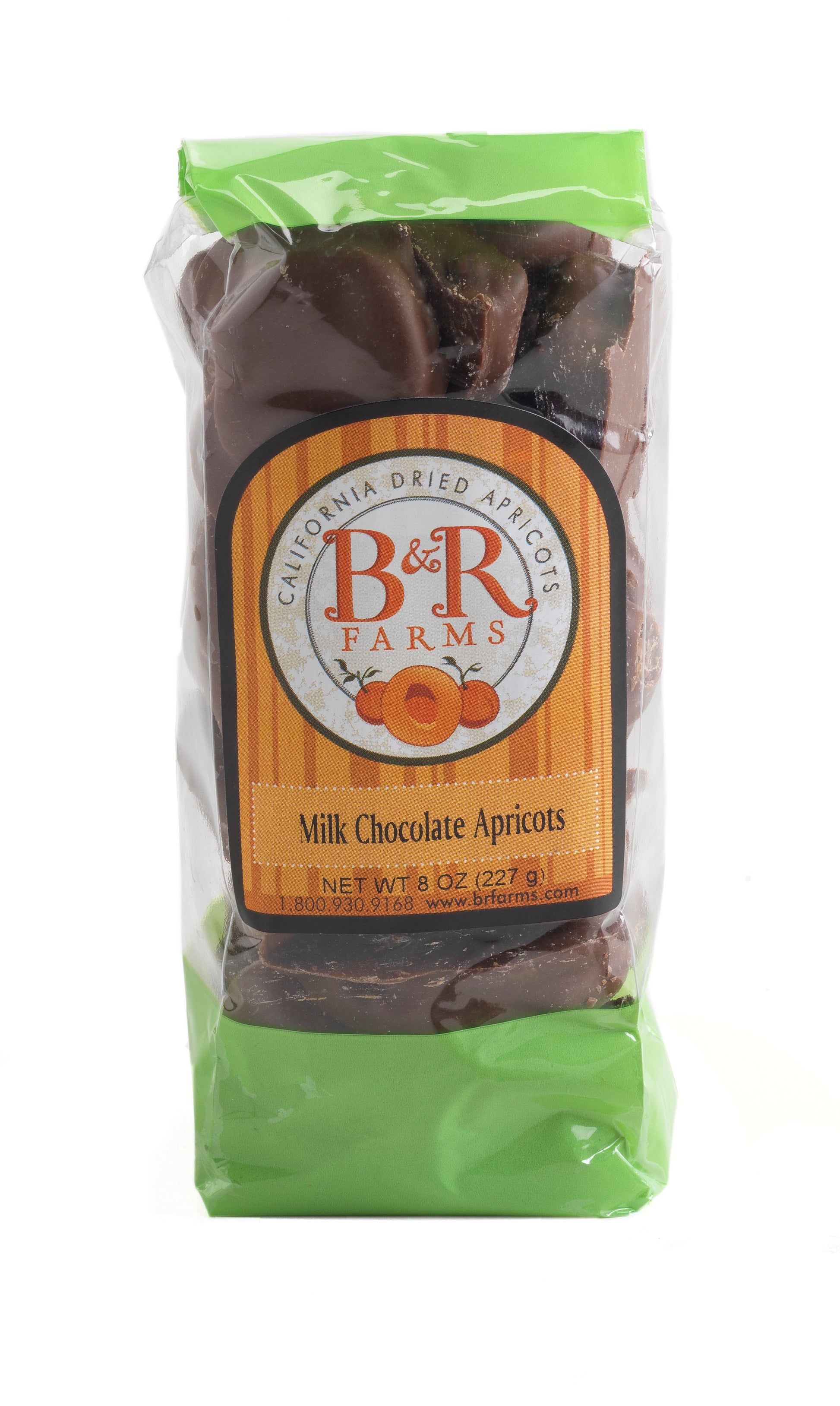 Milk Chocolate Covered Apricot Nibbles  550-08