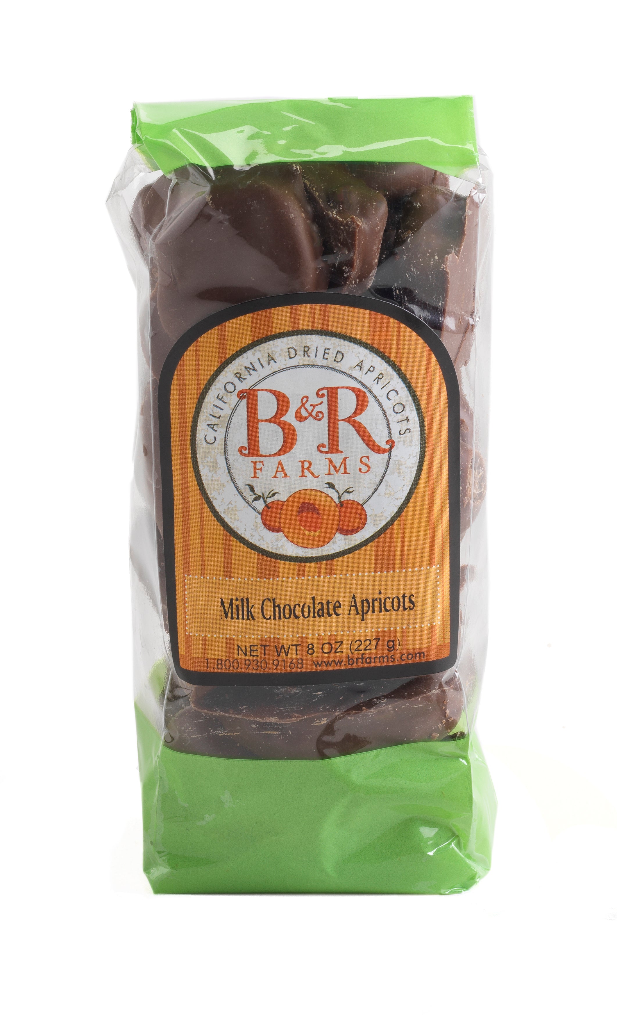 Milk Chocolate Covered Apricot Nibbles  550-08