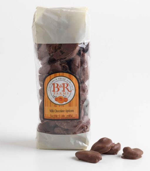 Milk Chocolate Covered Apricot Nibbles 