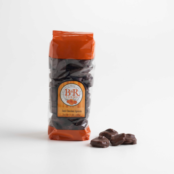 Dark Chocolate Covered Apricot Nibbles