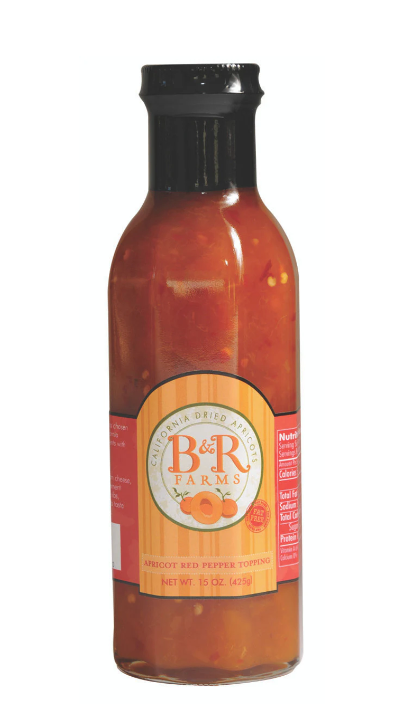 Apricot Red Pepper Topping